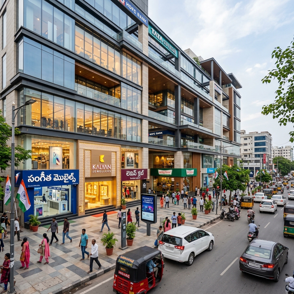 Commercial property shops and offices