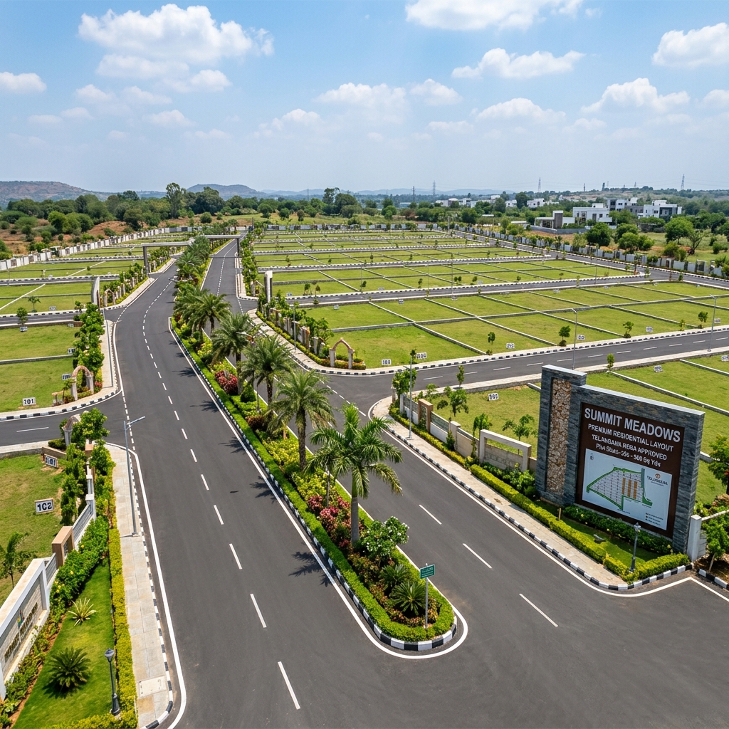 Sell land in Telangana plots